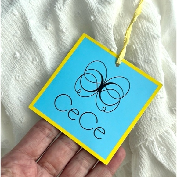 NWT, CeCe Eyelet Classic Boho, Long sleeve, Dress,size Small, Timeless,Twirlable - Picture 6 of 12